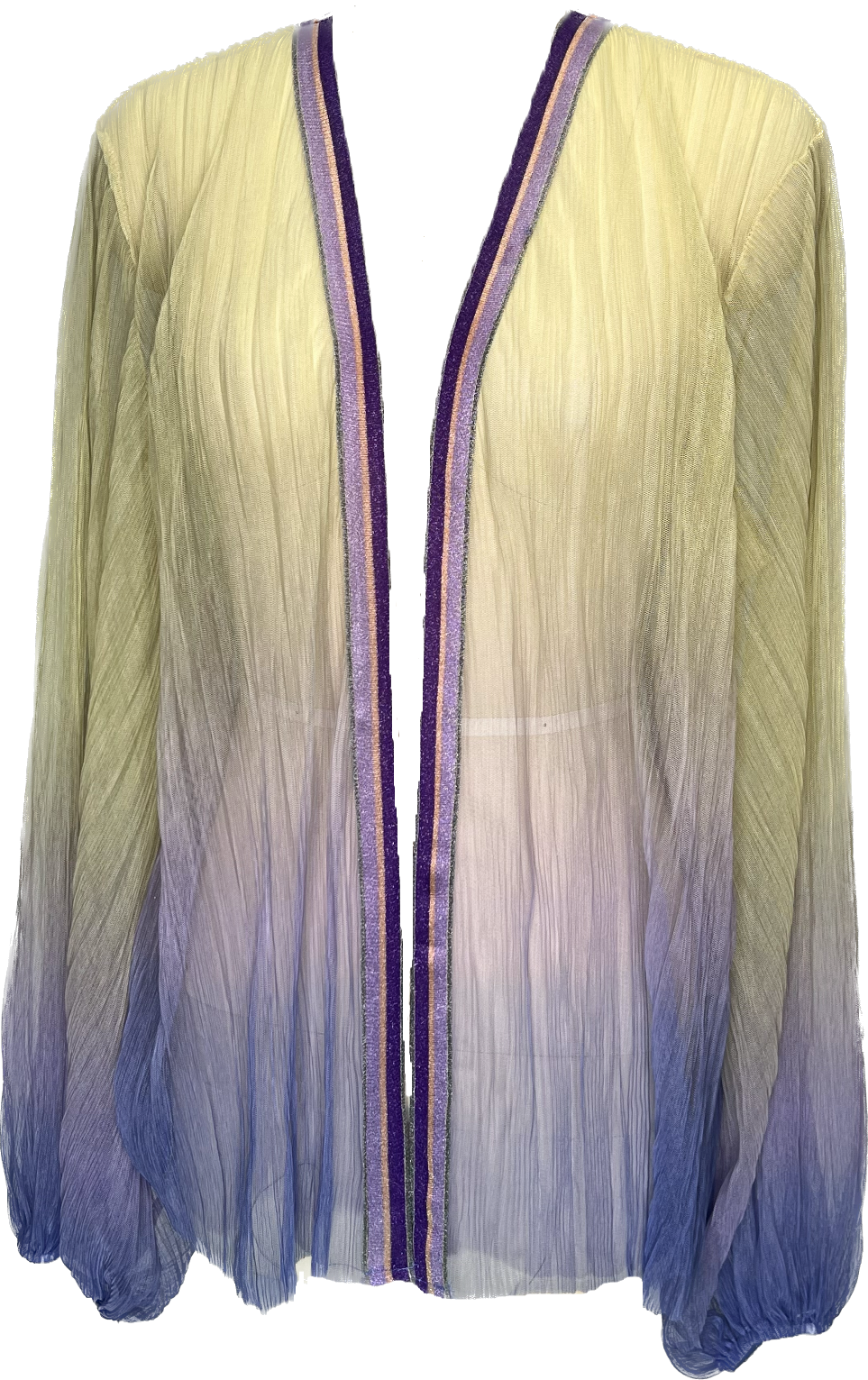 Pleated Ombre Cover Up - Petit Pois by Viviana G
