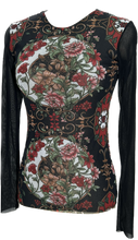 Load image into Gallery viewer, Rococo Crew Top With Scarf