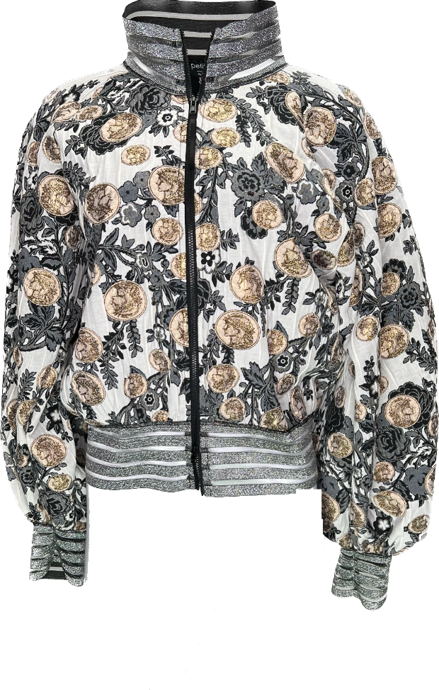 Royal Coin Bomber Jacket