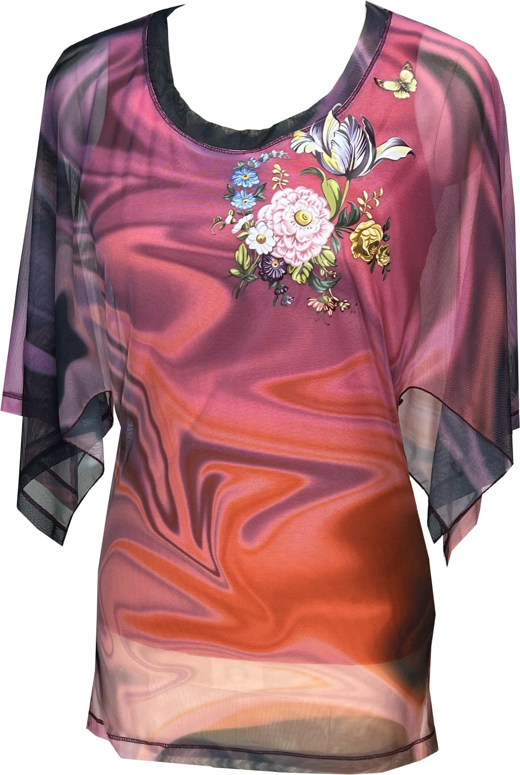 Revelation Dolman Sleeve Top - Petit Pois by Viviana G