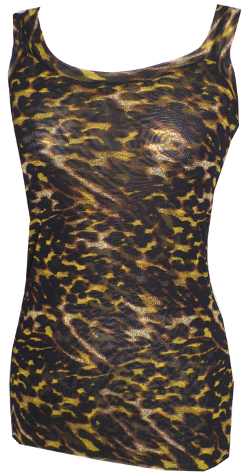 Safari Bra Friendly Tank - Petit Pois by Viviana G