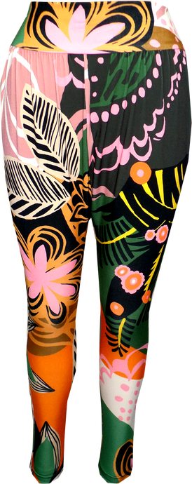 Sunflower Pull On Pants - Petit Pois by Viviana G