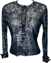 Load image into Gallery viewer, Space Cropped Cardigan - Petit Pois by Viviana G