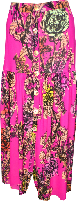 Sevilla Long Skirt - Petit Pois by Viviana G