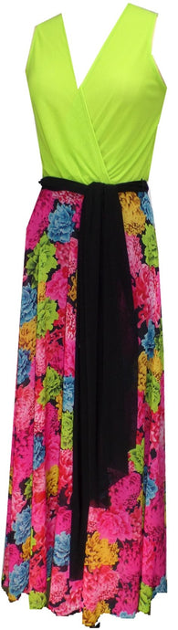 Tuscany In Italy Long Bohemian Dress - Petit Pois by Viviana G
