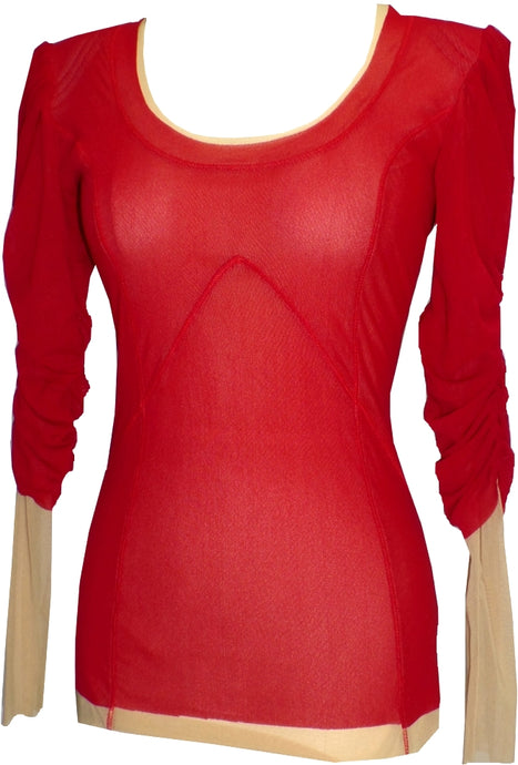 Scoop Renaissance Top - Petit Pois by Viviana G