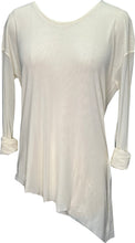 Load image into Gallery viewer, Vanilla Solid Color Asymmetric Blouson