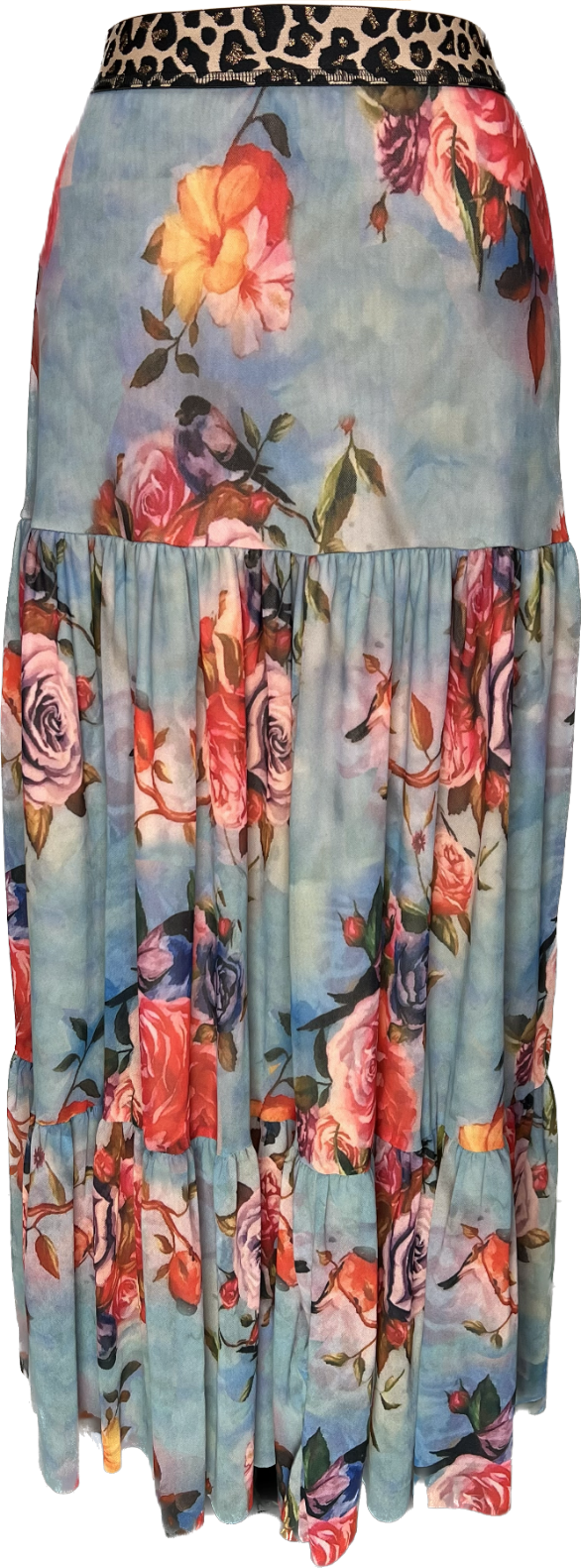 Vintage Rose Peasant Skirt