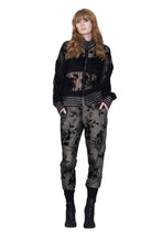 Load image into Gallery viewer, Camelia Bomber Jacket - Petit Pois by Viviana G