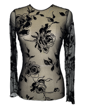 Load image into Gallery viewer, Camelia Crew Neck Top - Petit Pois by Viviana G