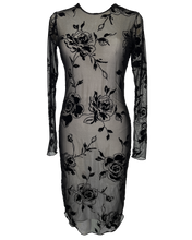 Load image into Gallery viewer, Camelia  Crew Neck Dress - Petit Pois by Viviana G