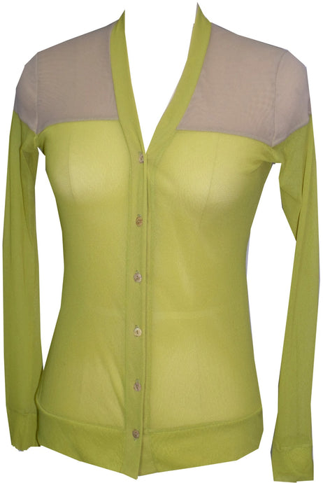 Combo Yoke Cardigan - Petit Pois by Viviana G