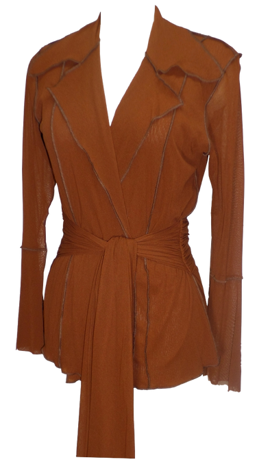 Blazer w/Sash Belt - Petit Pois by Viviana G
