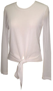 Boxy Tee with Front Tie