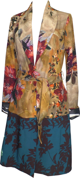 Shawl Classic Coat - Petit Pois by Viviana G