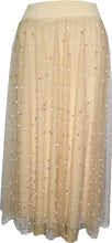 Load image into Gallery viewer, Vintage Pearl Tea Length Skirt