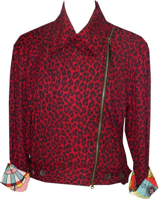 Colorado Cropped Jacket - Petit Pois by Viviana G