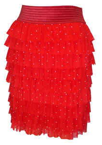 "French Riviera" Short Skirt