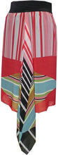 Load image into Gallery viewer, &quot;Geometric Stripes&quot; Skirt