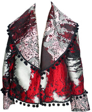 Load image into Gallery viewer, Reversible Shawl Jacket