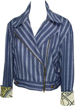 Load image into Gallery viewer, Knit Twill Double Breasted Sport Jacket - Petit Pois by Viviana G