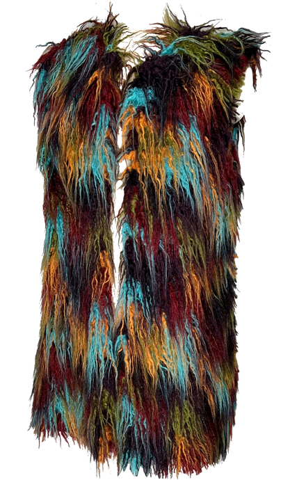 Fur Long Vest - Petit Pois by Viviana G