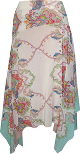 Lined Handkerchief Skirt