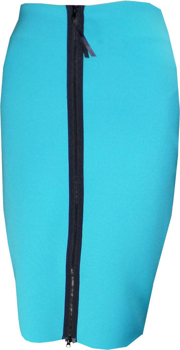 Pencil Skirt with Zipper