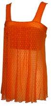 Load image into Gallery viewer, Star Sheer Mesh Tank with Bra inside - Petit Pois by Viviana G
