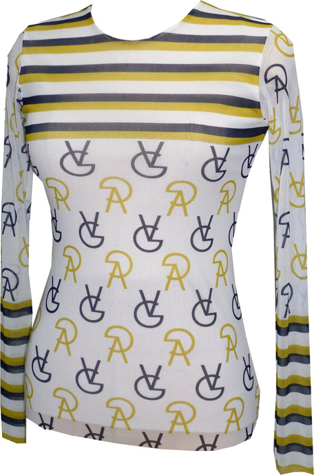 VG Crew Neck Tee - Petit Pois by Viviana G
