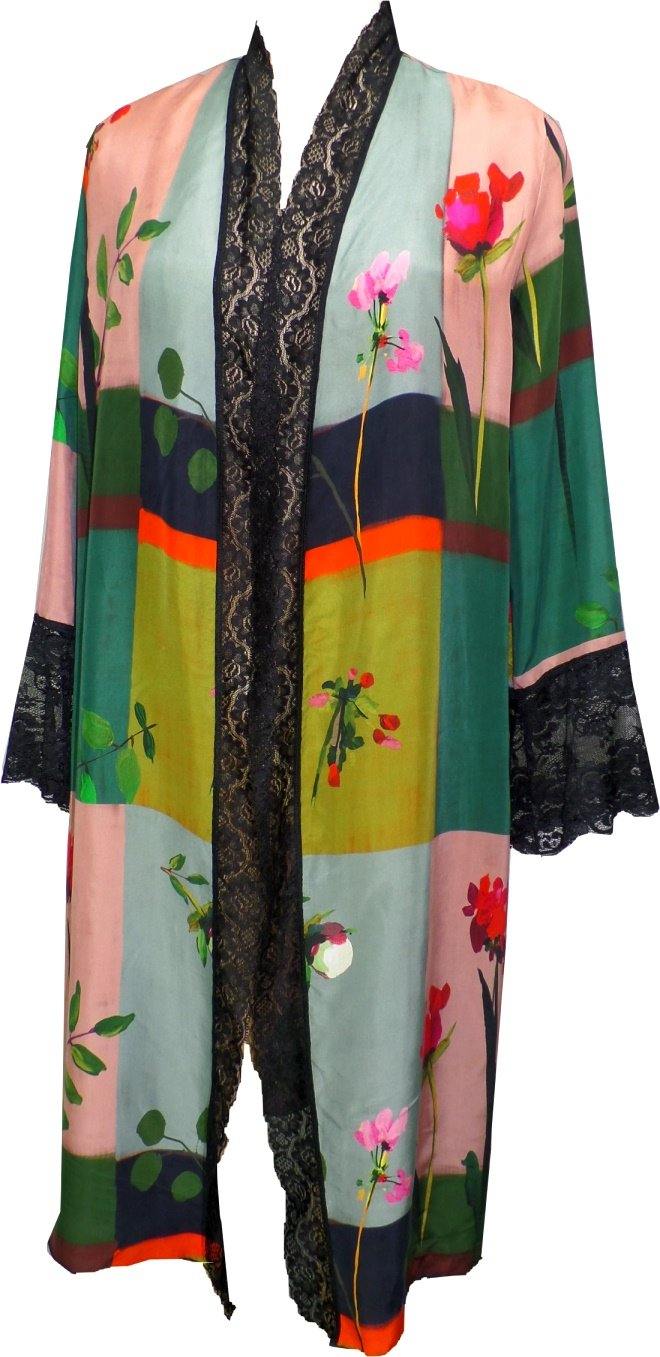 Vintage Patch Kimono - Petit Pois by Viviana G