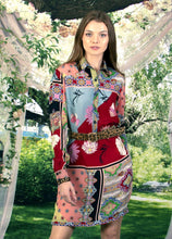 Load image into Gallery viewer, Shirt Dress - Petit Pois by Viviana G
