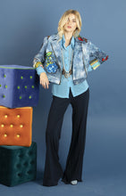 Load image into Gallery viewer, Denim Jacket with Applique